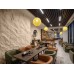PANEL PU ΤΕΧΝΗΤΗΣ ΠΕΤΡΑΣ 323020 MOUNTAIN ROCK 600/1200mm BEIGE WHITE 