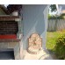 Βρύση κήπου: Με παράσταση και ακανόνιστο πορόλιθο Βρύση κήπου: Με παράσταση και ακανόνιστο πορόλιθο